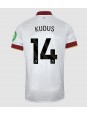 West Ham United Mohammed Kudus #14 Kolmaspaita 2024-25 Lyhythihainen